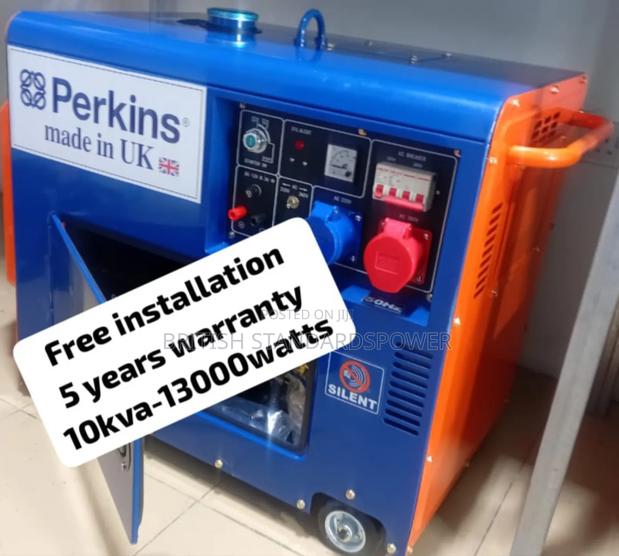 Uptime Quality 10kva Silent Perkins Diesel Generator · Photo 2