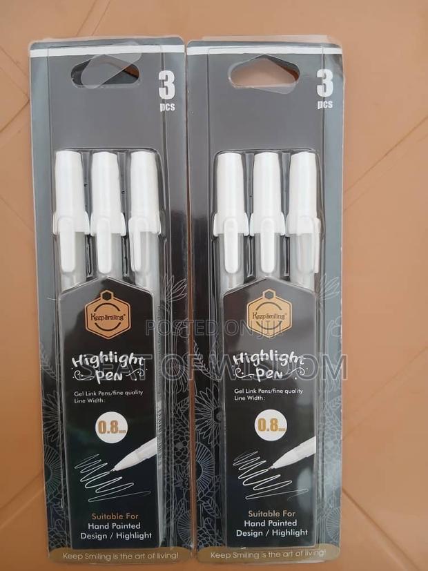 White Gel Pen/Highlight Pen · Photo 2