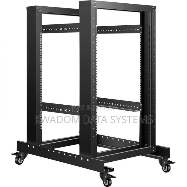 15u Open Frame Server Rack. 19" Width / 24" Depth · Photo 1