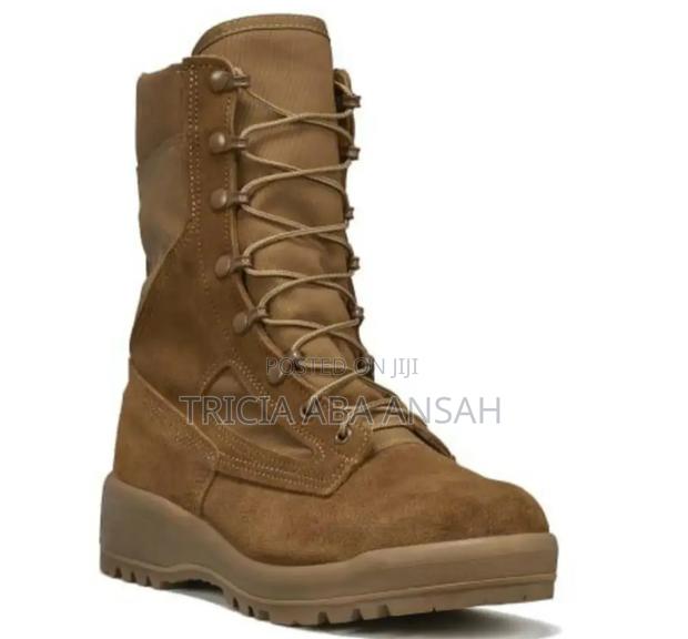 Military Service Boots Brown photo 2