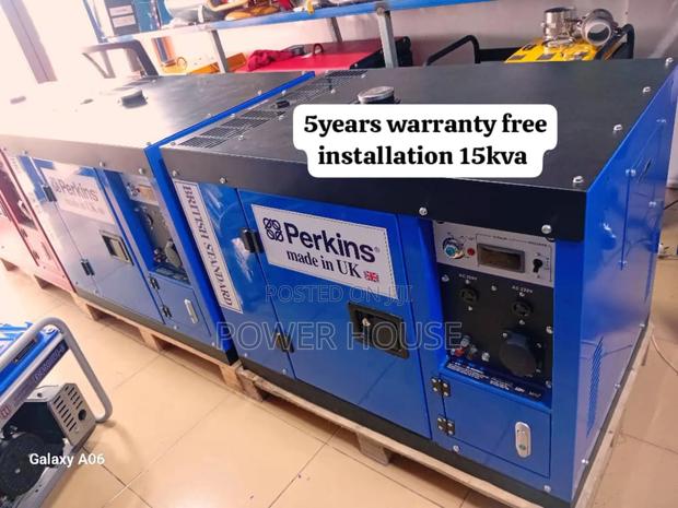 Source Tempest 15kva 16500watts Diesel Perkins Generator · Photo 2