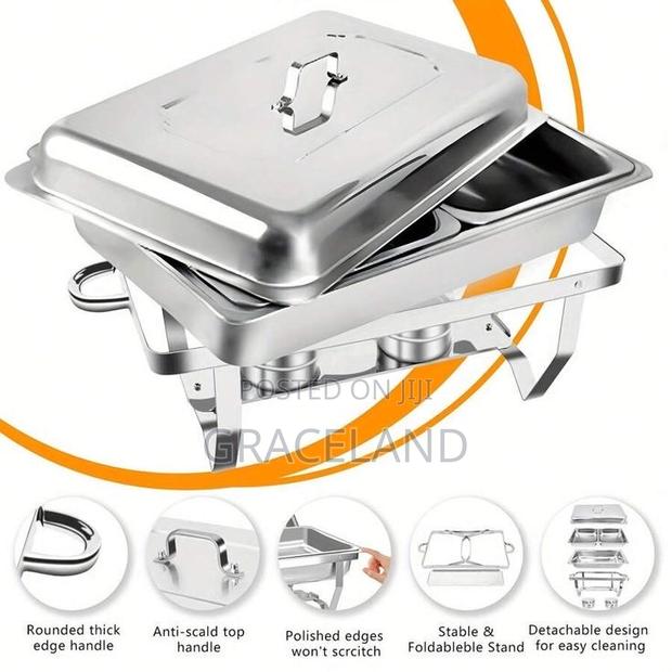 This Is Original Chafing Dish Stainless Steel Single 9.5l · Photo 4
