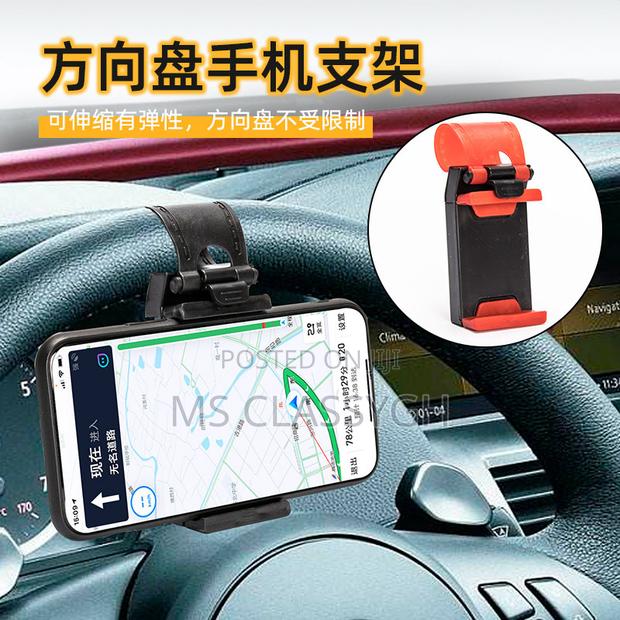 Universal Car Phone Holder Car Steering Wheel Phone Holder photo 3