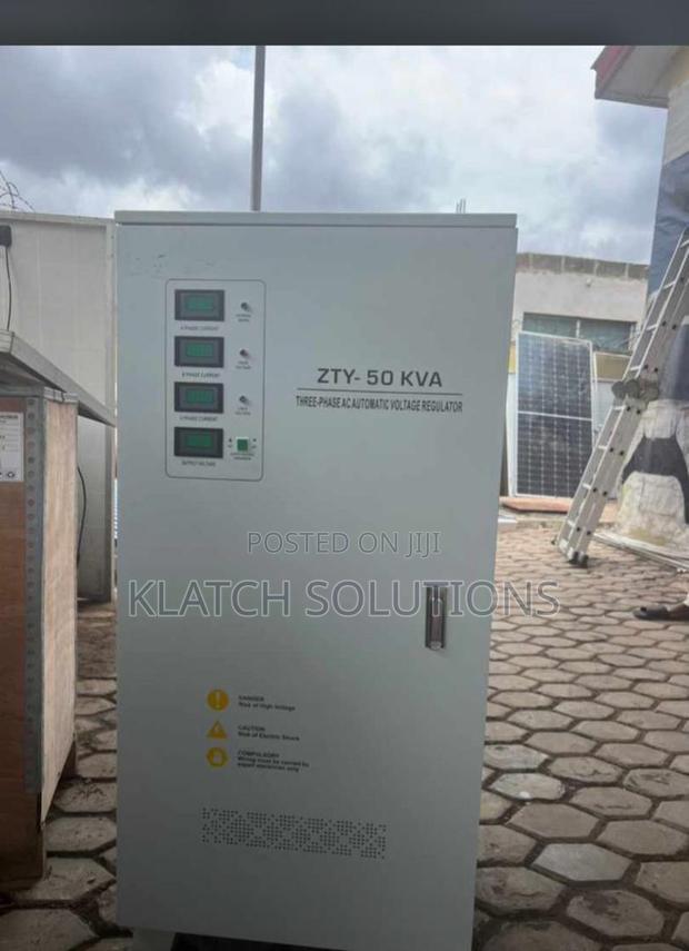 50kva Zty Stabilizer, Avr 3 Phase