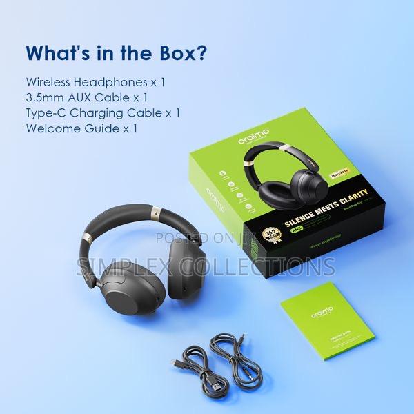 Oraimo Boompop Pro Anc Over-Ear Headphones photo 8