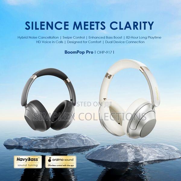 Oraimo Boompop Pro Anc Over-Ear Headphones photo 2