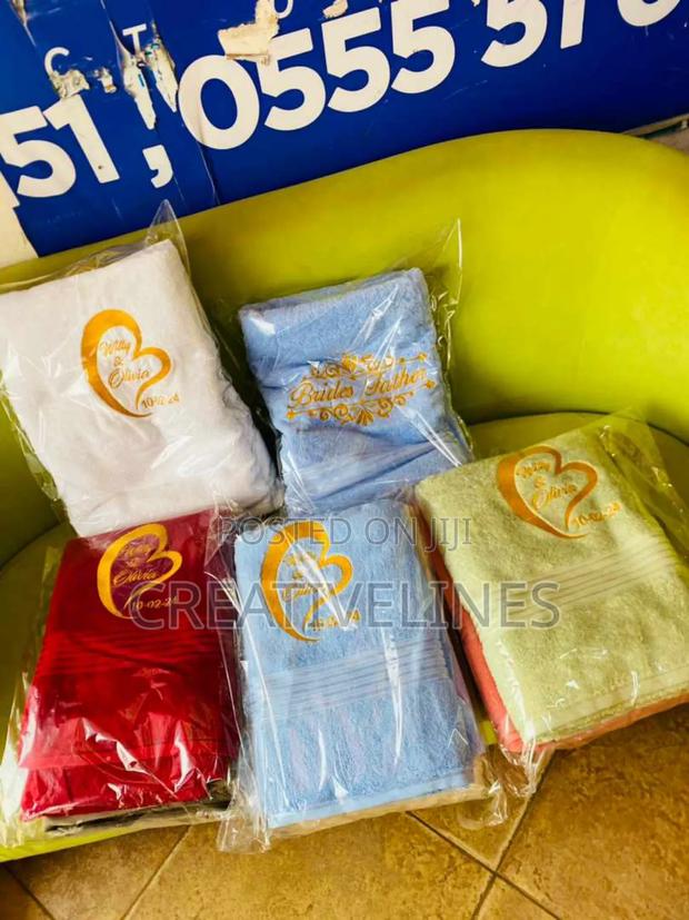 Personalise Towel Embroidery · Photo 3