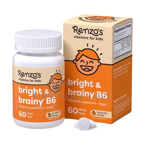 Renzo’S Vitamins for Kids Bright and Brainy B6 · Photo 3