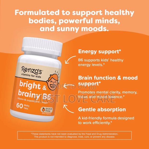 Renzo’S Vitamins for Kids Bright and Brainy B6 · Photo 4