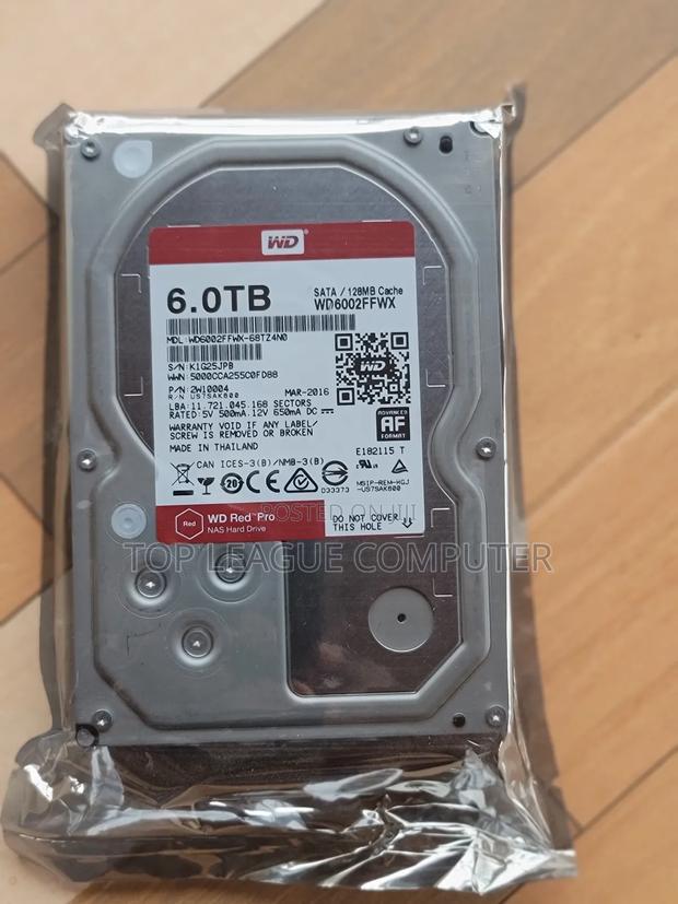 Brand New 6tb Wd Nas Hard Drive photo 2