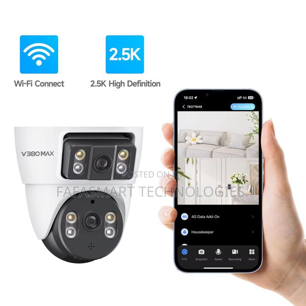 High Quality Wi-fi Dual Lens Camera