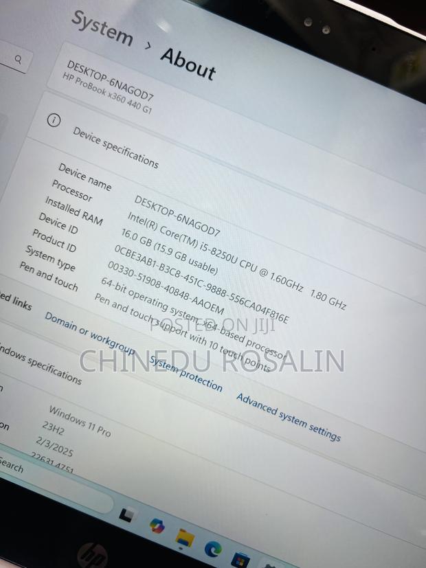 Laptop HP ProBook 440 G1 16GB Intel Core I5 SSD 256GB photo 7
