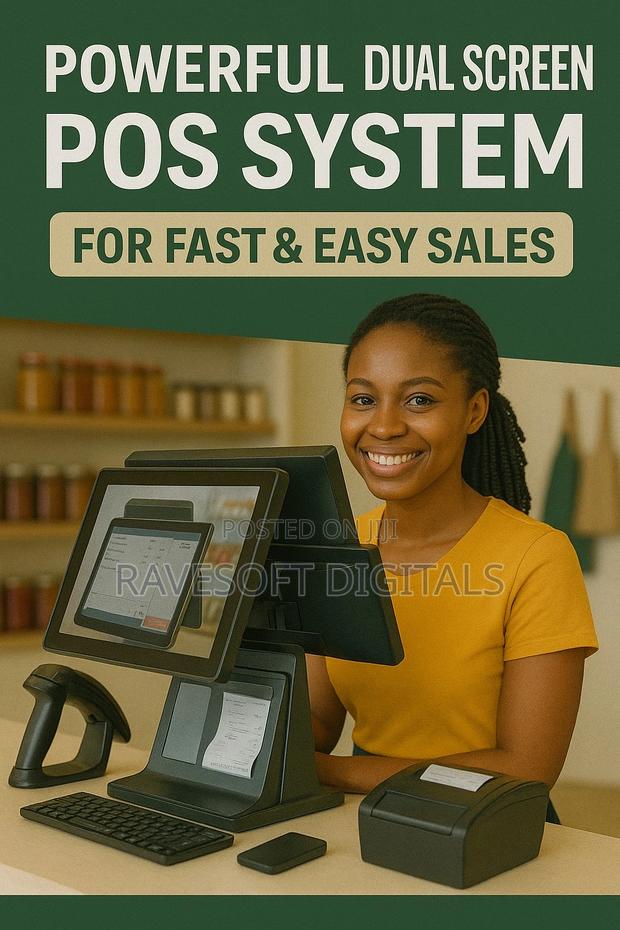 Powerful Dual Screen Pos System For Fast Easy Sales · Photo 2