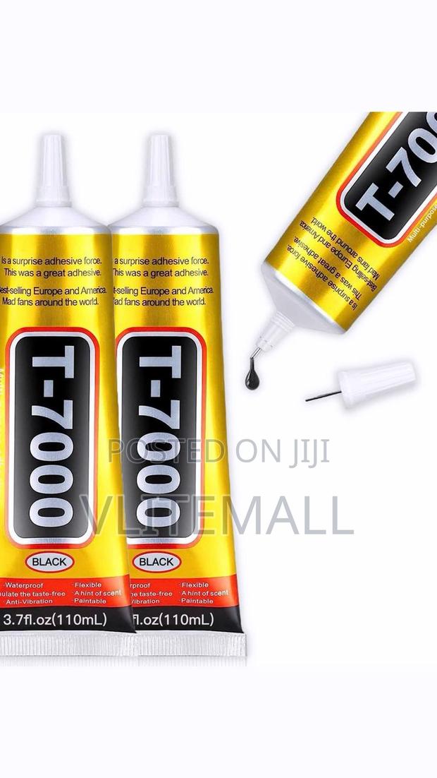 T-7000 Black Color Multipurpose Adhesive Glue (110ml) photo 2