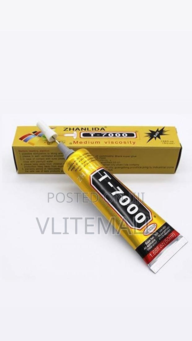 T-7000 Black Color Multipurpose Adhesive Glue (50ml) photo 2