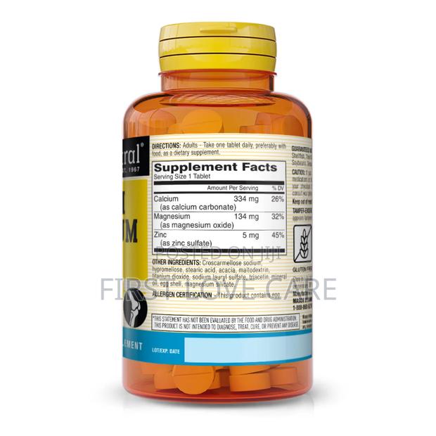 Mason Natural Calcium Magnesium Zinc · Photo 4