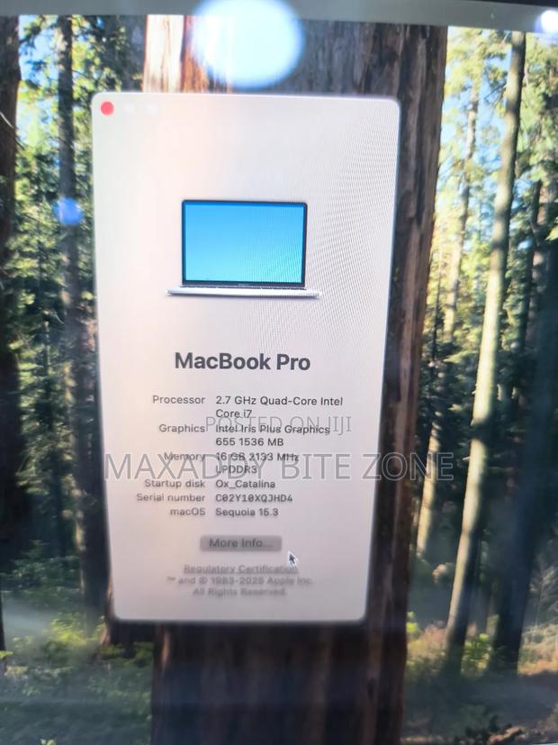 Laptop Apple MacBook Pro 2018 16GB Intel Core I7 SSD 256GB photo 6