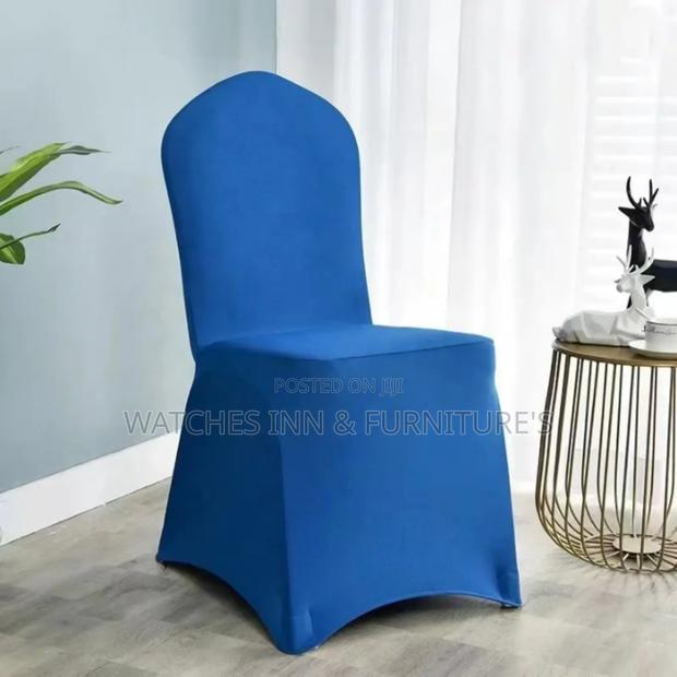 Stackable Chair Cover ( Blue Cover ) · Photo 2