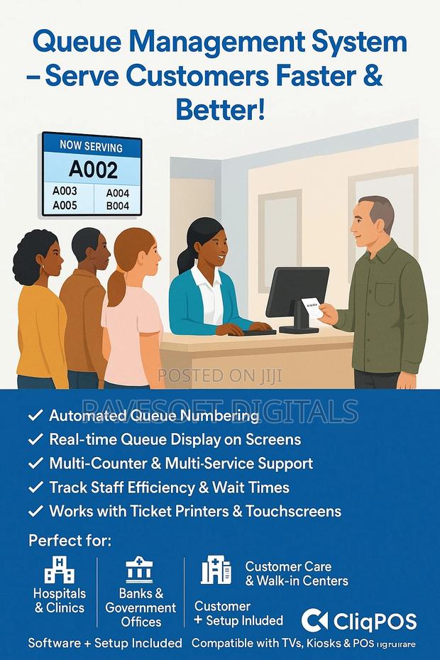 Queue Management System – Serve Customers Faster Better! · Photo 2