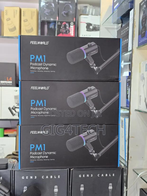 Feelworld Pm1 Podcast Usb-C XLR Microphone Long Arm · Photo 4
