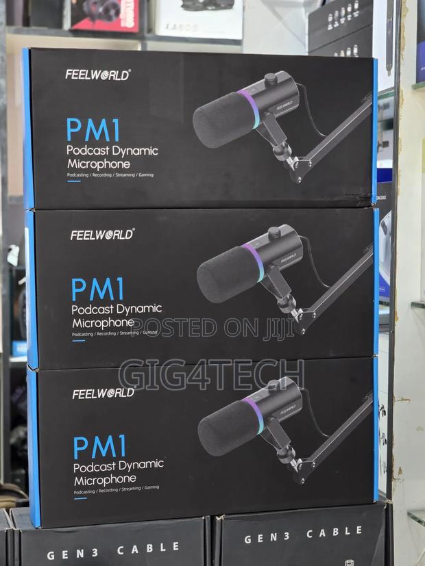 Feelworld Pm1 Podcast Usb-C XLR Microphone Long Arm · Photo 3