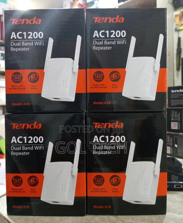 Tenda Wireless Range Extender Ac1200 Dual Band A18 · Photo 4