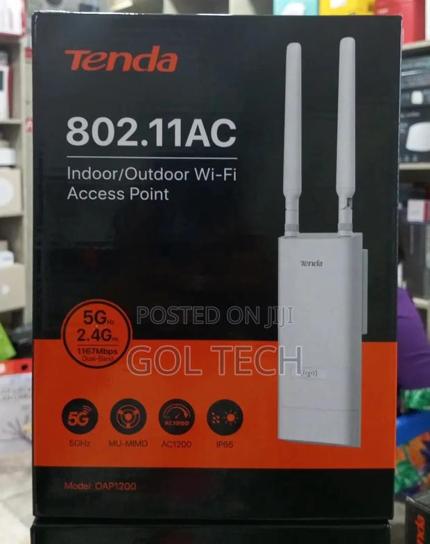 Tenda Wireless Access Point Dual Band Indoor/Outdoor Oap1200 · Photo 4