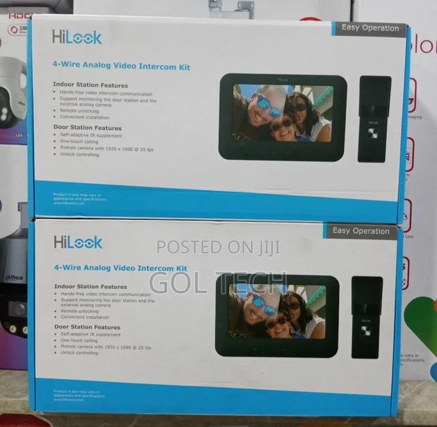 Hilook Video Intercom 4-Wire Analog Intercom Kit 7 Inches · Photo 4