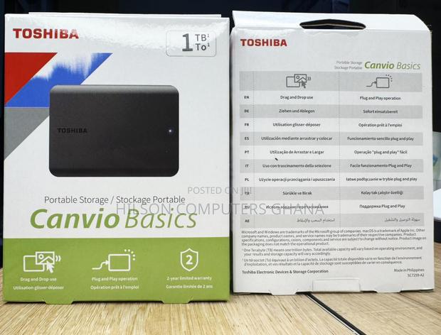 Toshiba Canvio Basics Portable Hard Drive 1tb photo 2