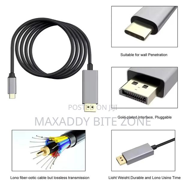 Hannord Usb-c To Displayport Cable 8k@60hz4k@144hz photo 3