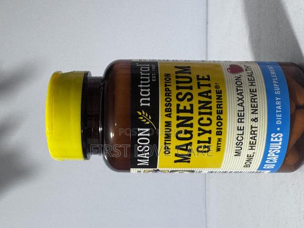 Mason Natural Magnesium Glycinate With Bioperine · Photo 3