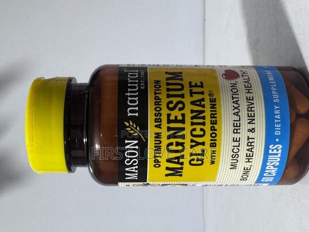 Mason Natural Magnesium Glycinate With Bioperine · Photo 4