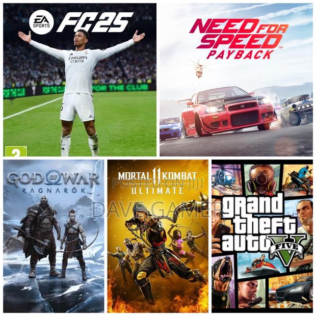 Ps4 Bundle Installation (5 Games Offline )