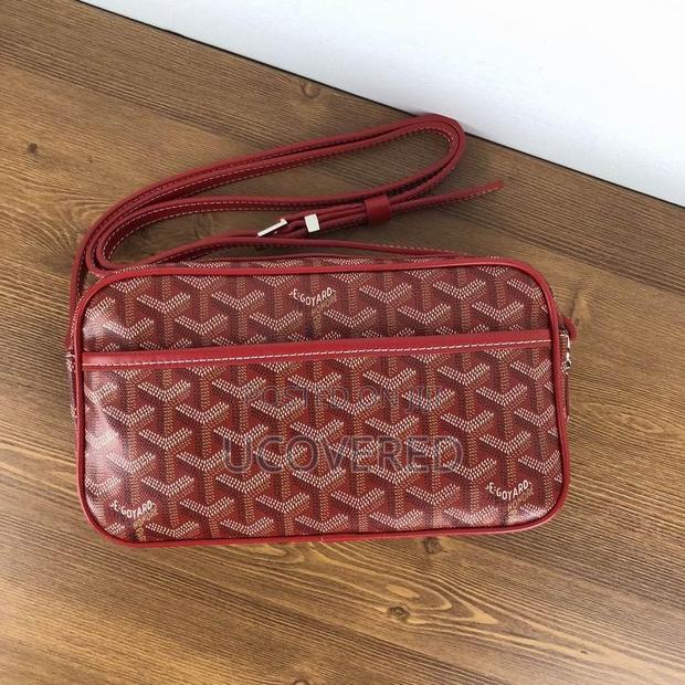 Goyard Crossbody Leather Shoulder Bag With Strap · Photo 4