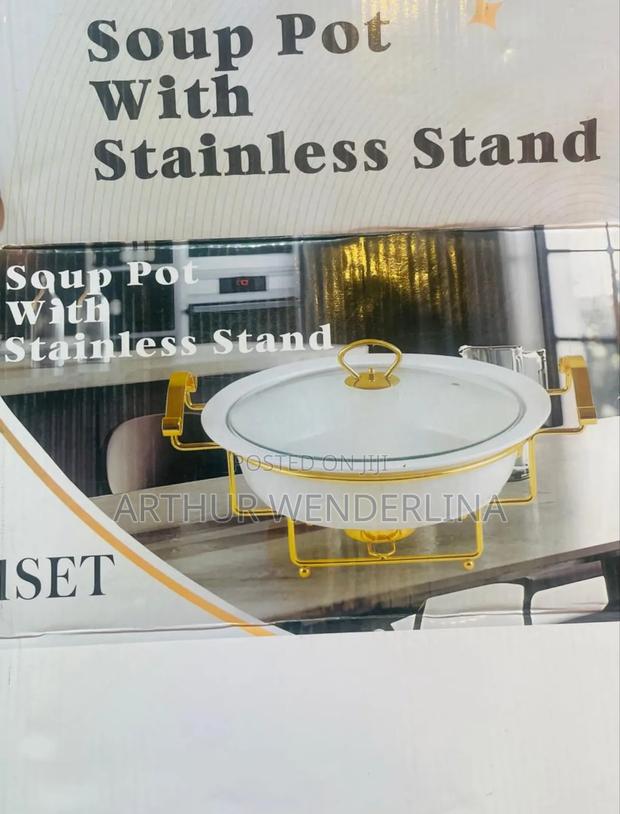 Soup Pot Stainless Stand · Photo 1