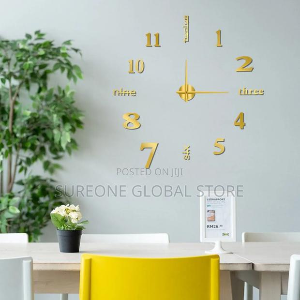 Modern Diy Wall Clock 3d Decorative · Photo 3