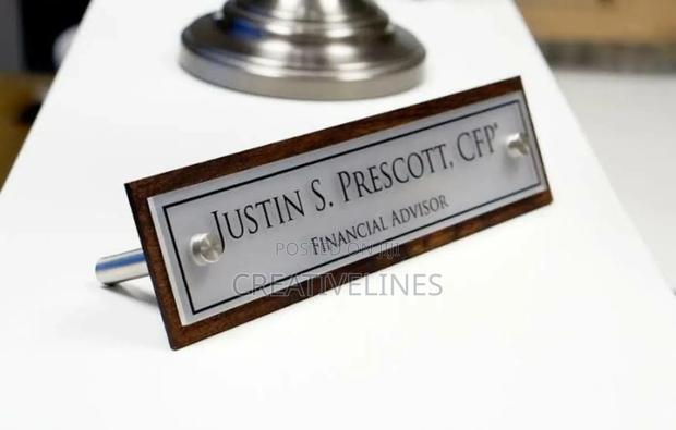 Office Table Name Plate · Photo 4