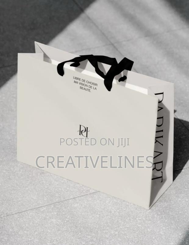 White and Black Paper Bag · Photo 2