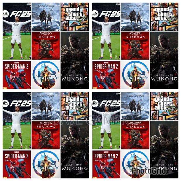 Ps5 Bundle Installation ( 5 Games)