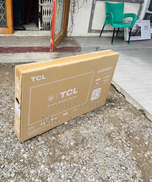 Fresh in Box TCL 43 Inch Full Hd Smart Television(Black). · Photo 3