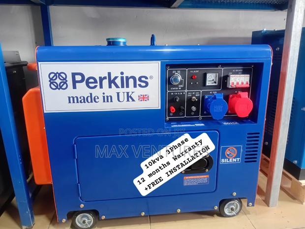 10kva Diesel Perkins 3phase Generator Dynamic 3phase · Photo 2