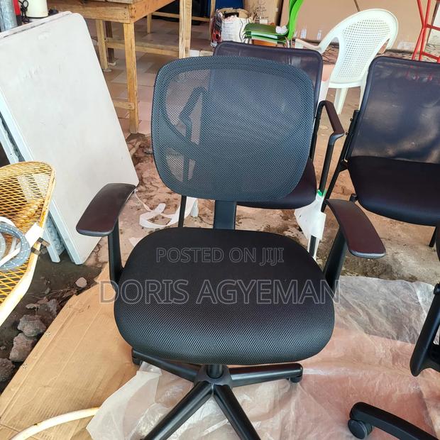 Office Chair Black Net photo 3