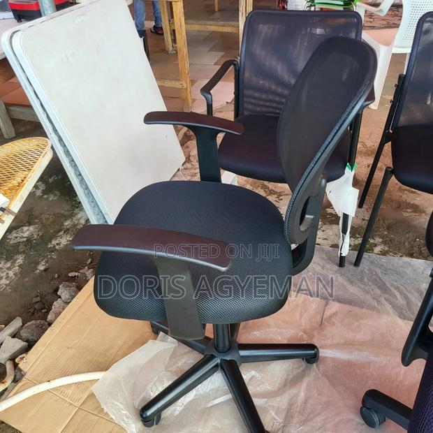 Office Chair Black Net photo 4