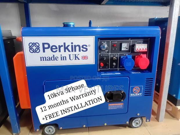 10kva Diesel Perkins 3phase Generator 10kw 3phase Precision · Photo 2
