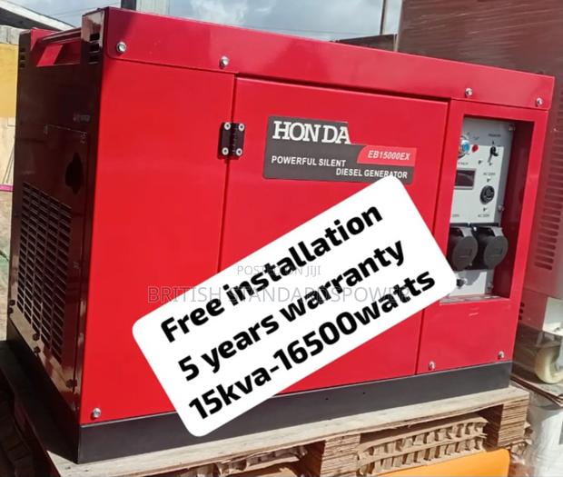 Honda Key Engine Start 15kva Silent Diesel Generator · Photo 2