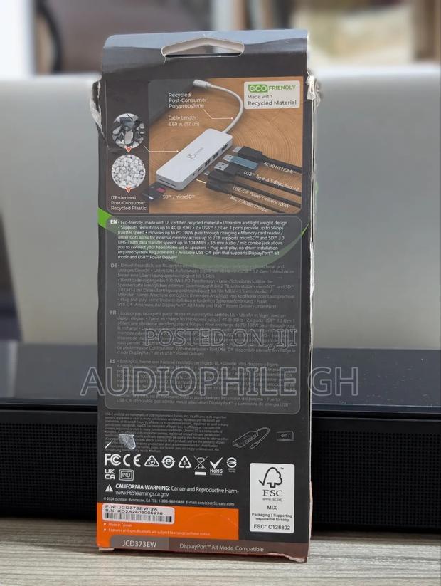 J5create Usb-C Multi-Port Hub With Power Delivery photo 16