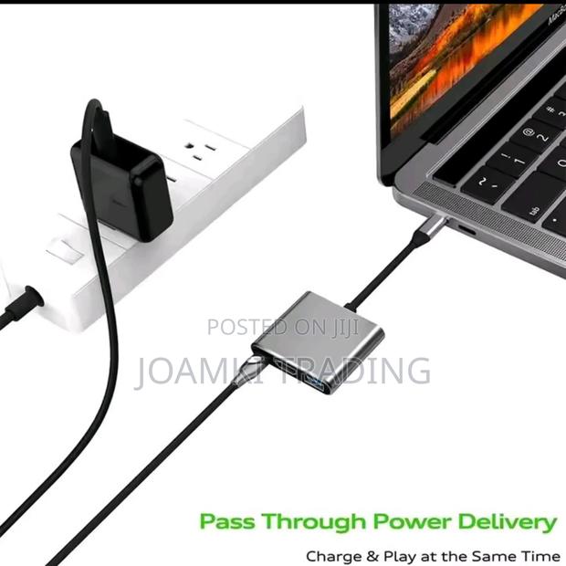 3 in 1 Type C Hub to Hdmi, Pd, Usb 3.0 for Phone, Laptop photo 4