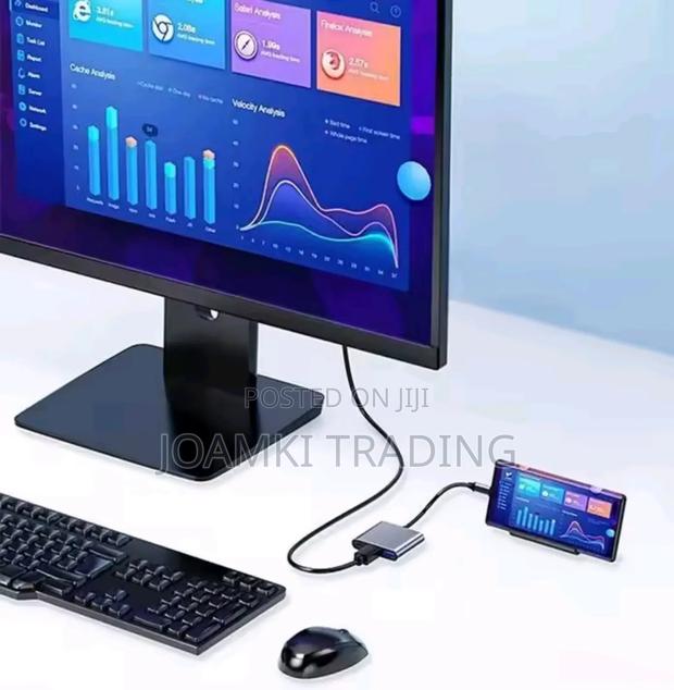 3 in 1 Type C Hub to Hdmi, Pd, Usb 3.0 for Phone, Laptop photo 5