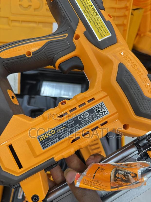 Ingco Cordless Brad Nailer photo 3
