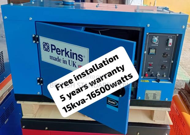 High Output Power 15kva Silent Perkins Diesel Generator · Photo 2